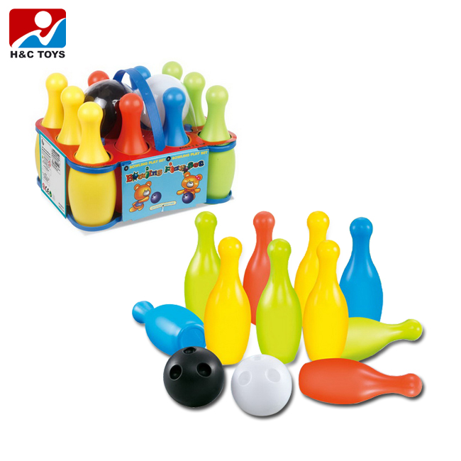 Оптовая продажа, Детские красочные пластиковые игрушки, мяч для боулинга HC375677