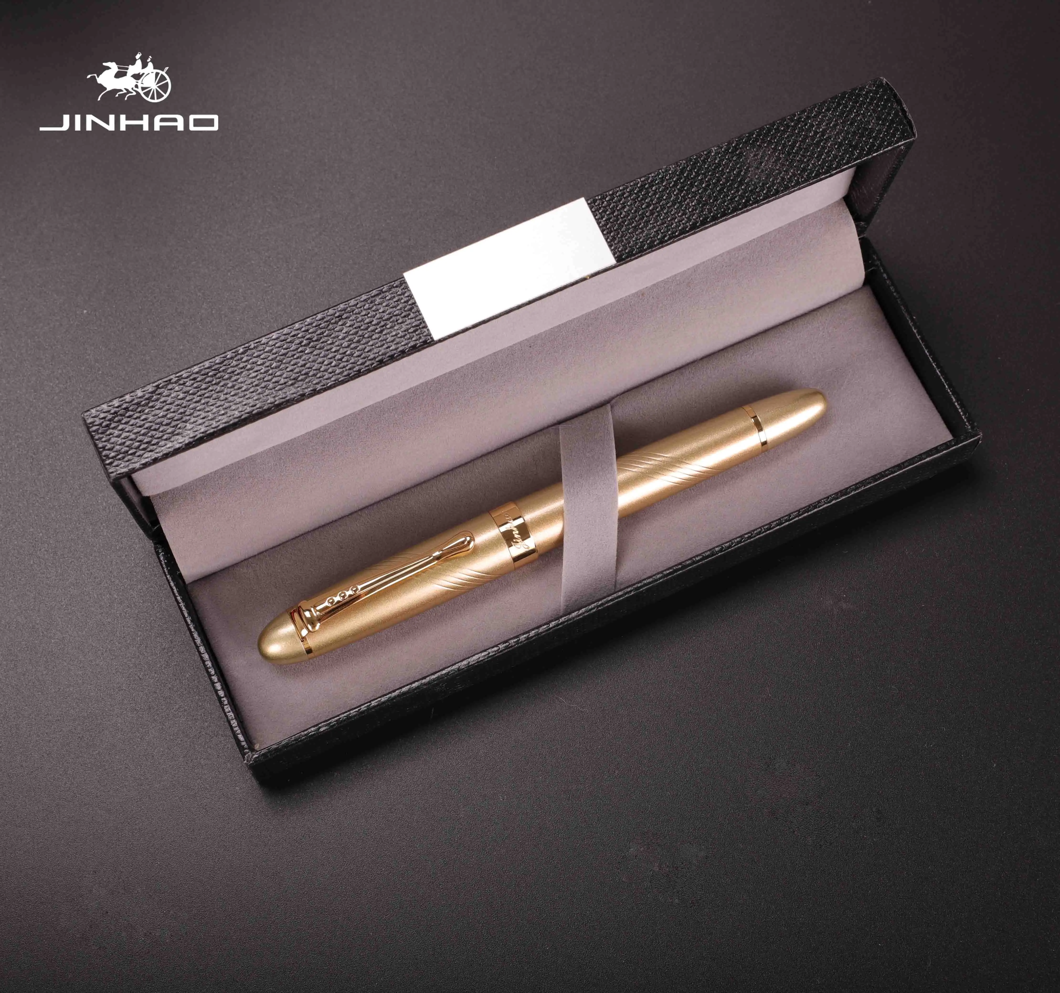 Jinhao Little Aluminum film box Wholesale Support Logo Customized Classic Gift Pen Box