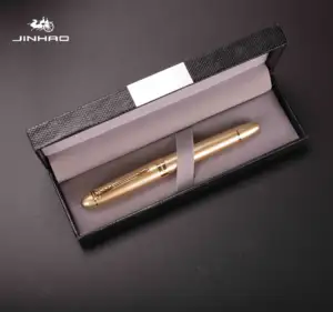 金豪小铝膜盒批发支持Logo定制经典礼品笔盒