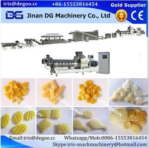 Chảo papad hình dạng ống đồ ăn nhẹ viên/macroni/pasta viên snack máy làm/hoàn chỉnh dây chuyền sản xuất - Product Image 2