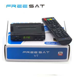Freesat v7 tv satellitare decoder per i canali criptati con powervu chiave biss cccam newcam youtube youporn - Product Image 1