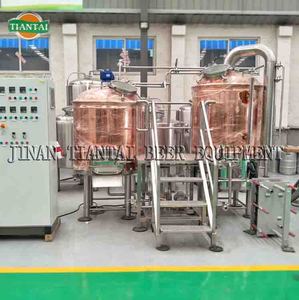 Tanques de Cobre Rojo para Microcervecería de 10HL, 20HL y 30HL para la Elaboración de Cerveza <span class=keywords><strong>Ale</strong></span> y <span class=keywords><strong>Stout</strong></span> - Product Image 2