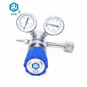 Regulador de doble etapa de gas Regulador de oxígeno de alta presión de alta calidad Reguladores de alta presión para gases especiales