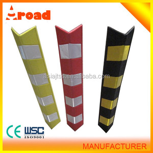Heavy Duty Rubber <strong>Corner</strong> Guard / Reflective Wall <strong>Corner</strong> <strong>Protector</strong>