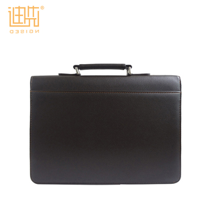 <span class=keywords><strong>Valigetta</strong></span> da lavoro in pelle nera da uomo con logo del marchio personalizzato - Product Image 2