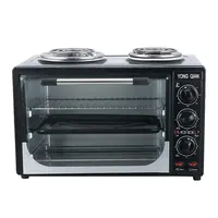 Mini Electric Oven with Hot Plate, Electric Cooktop
