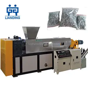 Wet PP PE HDPE LDPE Film Squeezing Dewatering Pelletizing Machine