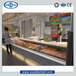 <span class=keywords><strong>Horizontal</strong></span> carne congeladores pantalla escaparate para uso comercial en el supermercado - Product Image 2
