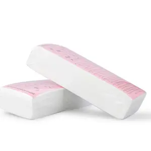 Mẫu Miễn Phí Bán Buôn Muslin White/Biege Wax Strips Đối Với Beauty Salon Sử Dụng