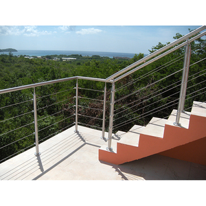 Extérieur en acier inoxydable fil maille de <span class=keywords><strong>corde</strong></span> <span class=keywords><strong>balustrade</strong></span> système - Product Image 3