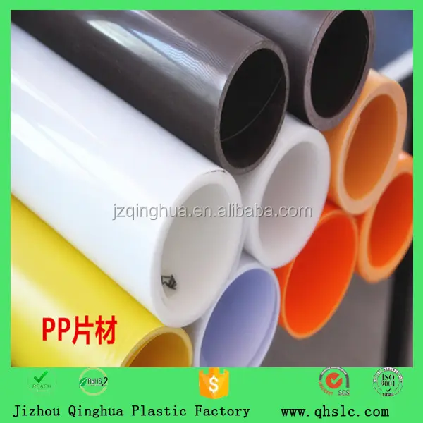 Pp Polypropylene tấm mờ nhựa ép đùn màu tự nhiên 0.1mm 0.35mm 1.6mm miễn phí mạnh mẽ Tùy chỉnh hình dạng bóng