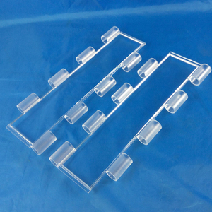 Porte anti-effraction moderne en polycarbonate transparent, volet roulant transparent en PC, style design moderne - Product Image 2