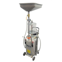 Extracteur d'huile portable extensible, vidange d'air, vidangeur d'huile usagée mobile avec réservoir