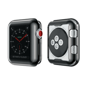 Penutup Casing Pelindung Menyeluruh TPU Transparan Lembut untuk Apple Watch 38Mm - Product Image 4