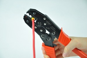 Crimp zange für LS-03C Crimp zangen, geeignet für vor isolierte Kabel end hülsen Klemmen Crimp werkzeug Elektro handwerkzeug