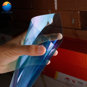 Bleu caméléon auto-adhésif voiture fenêtre teinte Film UV rejet <span class=keywords><strong>anti</strong></span>-déflagrant <span class=keywords><strong>Anti</strong></span>-<span class=keywords><strong>chaleur</strong></span> Premium voiture autocollants - Product Image 6
