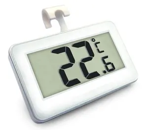 Favorable Mini LCD Digital Thermometer Price Refrigerator Freezer Fridge Room Thermometer with Hook