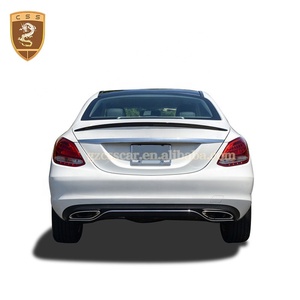 Kit de petites pièces en Fiber de carbone, accessoires de voiture, lèvre avant, pour <span class=keywords><strong>Mercedes</strong></span> benz classe C W205 C180 C200 C300, vente en gros, - Product Image 5
