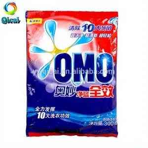 Wholesale Colorful Custom Printing Laundry Detergent Plastic Bag Durable Washing Powder Big Packaging Bag