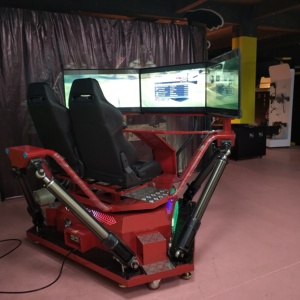 Machine de <span class=keywords><strong>jeu</strong></span> VR de course, avec 3 écrans, pour jouer en voiture <span class=keywords><strong>f1</strong></span>, prend en charge les produits de parc d'attractions - Product Image 5