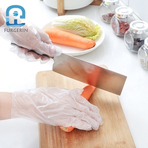 100PCS <strong>Disposable</strong> <strong>Gloves</strong> Food Kitchen <strong>Plastic</strong> <strong>Gloves</strong> <strong>Disposable</strong> Transparent Cooking <strong>Gloves</strong> PE for Restaurant and Home - Product Image 6