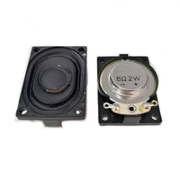 Haute qualité Mini 8ohm 1W 2W 4ohm 1W 2W 3W haut-parleur d'ordinateur pour tablettes téléphones mobiles haut-parleur en plastique passif professionnel