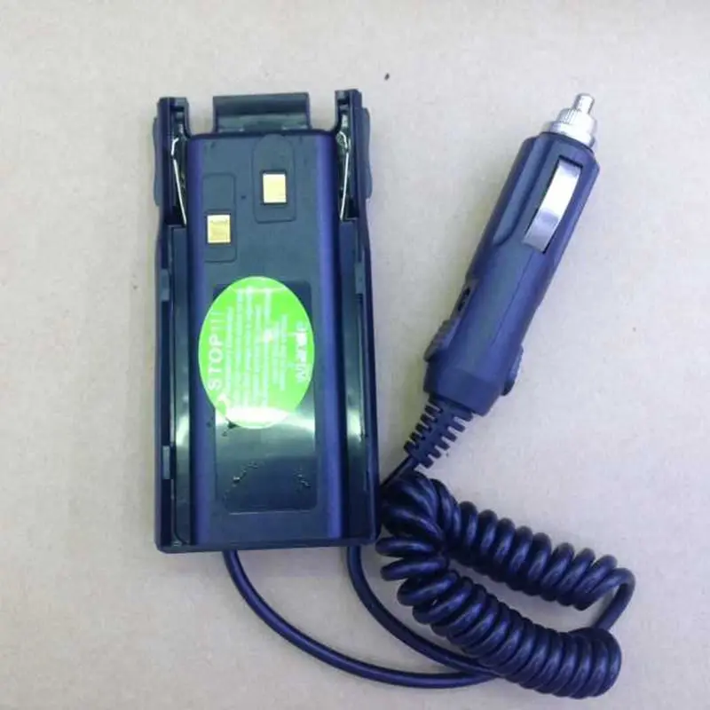Good Quality input DC12V car charger eliminator for BaoFeng BF-UV82,BF-UV89,BF-UV8D etc walkei talkie
