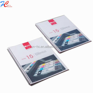En plastique sprial <span class=keywords><strong>YO</strong></span> liant <span class=keywords><strong>magazine</strong></span>, société jaune pages catalogue imprimé, catalogue personnalisé imprimé - Product Image 1