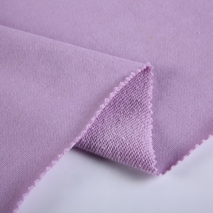 180 cm francés terry púrpura bucle de textiles kg de cvc tela de poliéster de algodón - Product Image 5