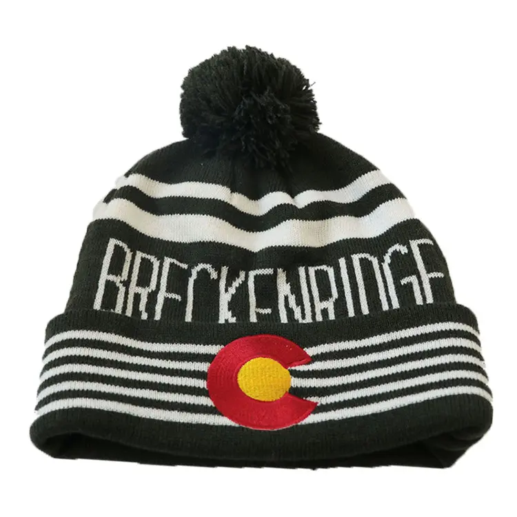 Недорогие брендовые зимние шапки с помпонами на заказ