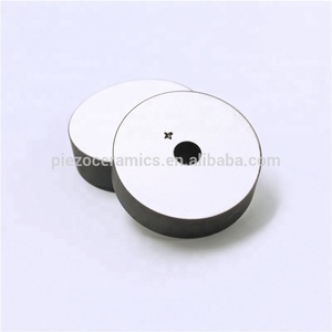 Disk balık bulucu Piezo baryum Piezo seramik piezoelektrik seramik OD50.45 * ID9.28 * 200KHZ ultrasonik dönüştürücü 200khz - Product Image 2