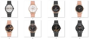 Montre Couple en Acier Inoxydable à Bracelet Maille Tendance Chinoise en Gros Design Montres à Quartz pour Hommes Montres-Bracelets pour Femmes SMKI002 - Product Image 5