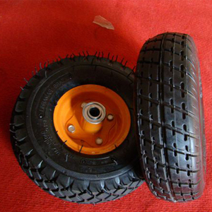 Vanne à chariot double étage 3.50 — 4 en caoutchouc, roues solides, petit chariot - Product Image 4