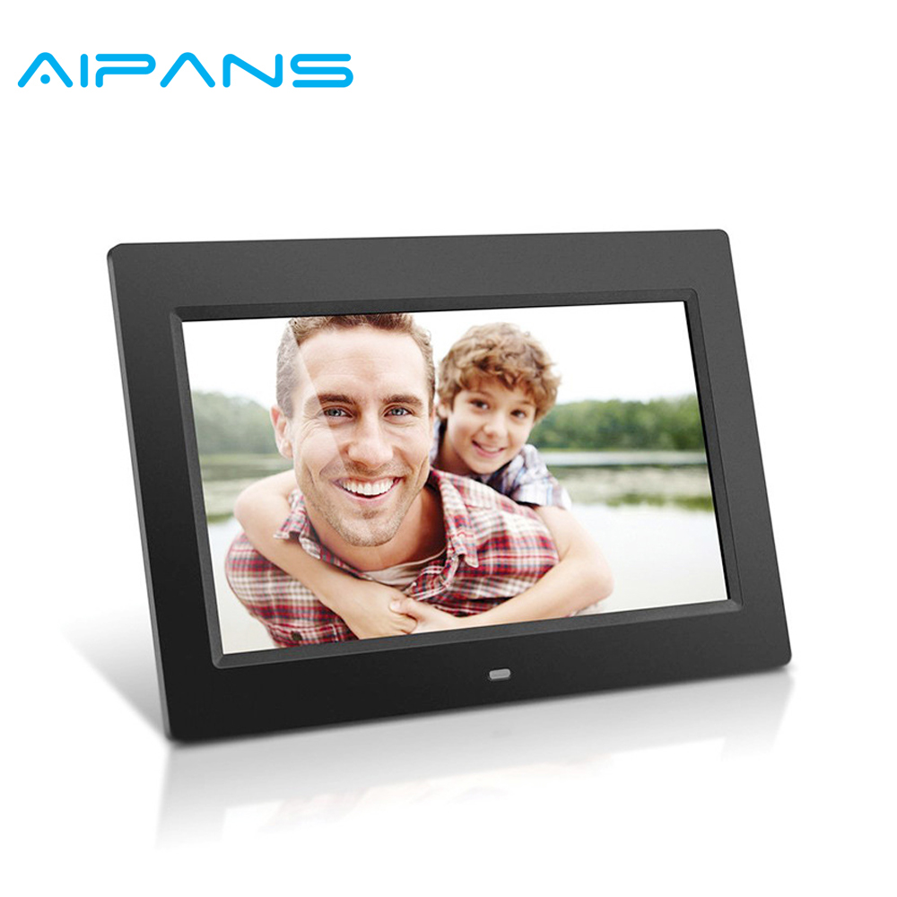 Настраиваемая цифровая фоторамка с сенсорным экраном 7/8/10/15/18 дюймов, дистанционное управление с ЖК-дисплеем, Wi-Fi, на батарейках