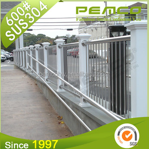 Free Style Modern House Design Stainless Steel Balcony <strong>Portable</strong> <strong>Steps</strong> with Handrail - Product Image 2