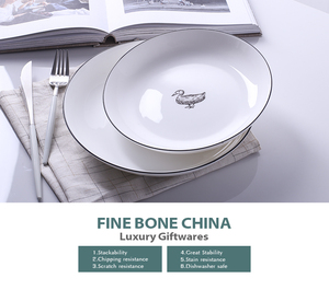 Alibaba más vendidos porcelana fina profunda cena platos de cerámica set placa de <span class=keywords><strong>la</strong></span> porción para el <span class=keywords><strong>restaurante</strong></span> - Product Image 2