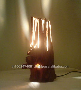 โคมไฟไม้ตอไม้ธรรมชาติ - Product Image 2