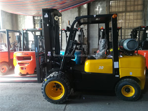 Grúa Horquilla de 2500 kg, 3000 kg, 3500 kg a Gasolina, Nueva, <span class=keywords><strong>con</strong></span> <span class=keywords><strong>Nissan</strong></span> K25 y Elevación de 4700 mm (4,7 Metros) - Product Image 3