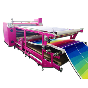 Con Lăn Dầu Trống Sưởi Ấm Thăng Hoa Máy In Cuộn Để Cuộn Nhiệt Báo Chí In Chuyển Máy Cho Vải - Product Image 1