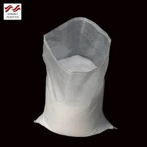 透明塑料编织袋 pp 编织袋袋，用于包装 50千克肥料谷物大米沙子水泥