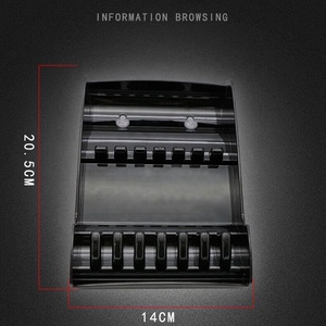 JDK múltiples colores de tijeras de peluquería caso de plástico ABS de tijera de pie como <span class=keywords><strong>barbero</strong></span> Estación de estilo - Product Image 5
