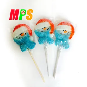 Cute Christmas Man Candy Stick Lollipops for holiday