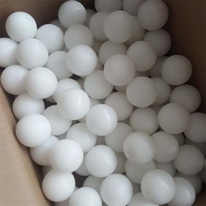 Enjeksiyon rulman topları plastik POM naylon mühür topları POM asetal PP naylon boncuk plastik top katı küre - Product Image 3