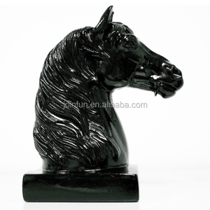 Изготовленный на заказ пластиковый бюст в виде головы лошади на основании, статуя животного, статуэтка, Декор - Product Image 4