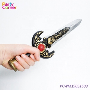 Couteaux de Pirate en plastique, 1 pièce, accessoire de fête d'halloween, poignard, Costume <span class=keywords><strong>Viking</strong></span> - Product Image 6