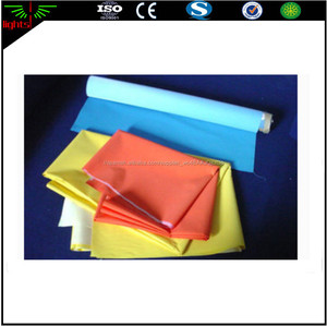 Venta directa de fábrica fluorescente naranja tela de nylon/tela reflectante de plata brillante - Product Image 4