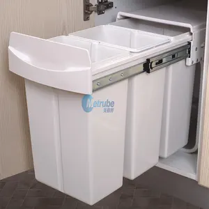 Good design nice looking dustbin in kitchen cabinet