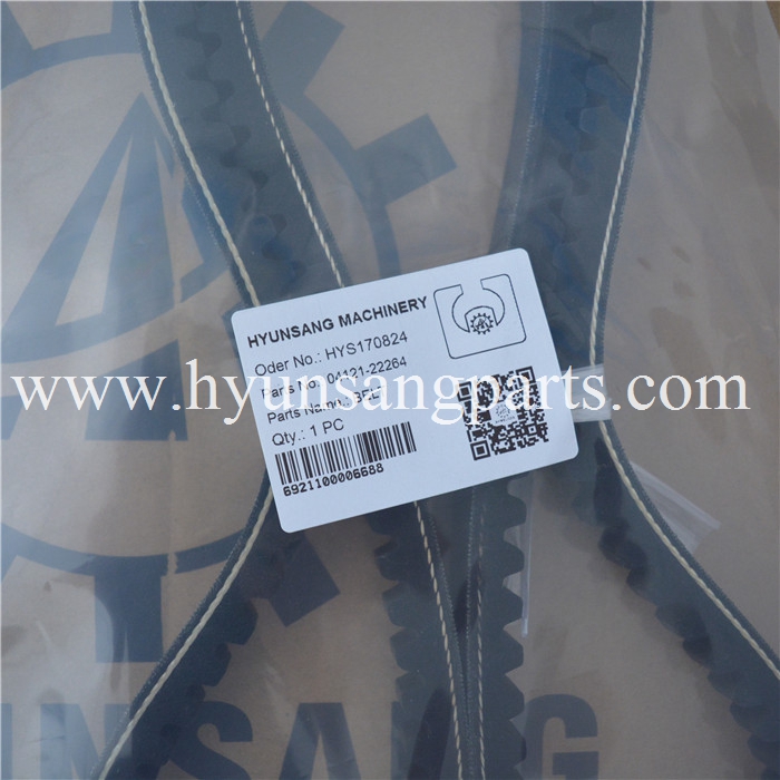 Hyunsang Engine V-Belt 04121-22264 for PC400-7 Excavators