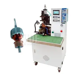 Hot sale motor armature rotor commutator welding fusing hot staking machine