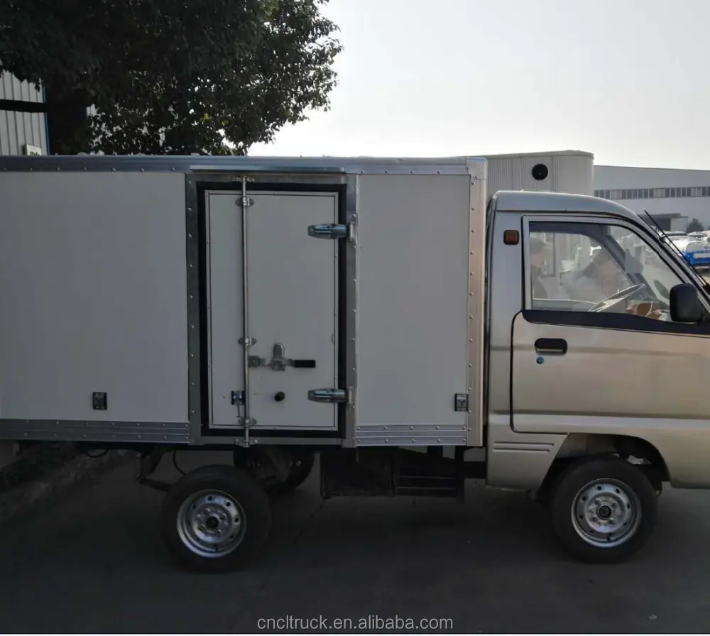 Electric 4*2 6ホイール1.5tonミニVan Truck Liftingとテールゲート